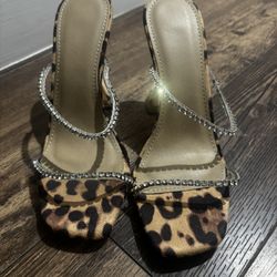 Cheetah Print Heels 