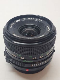 Canon FD 35mm f/2.8