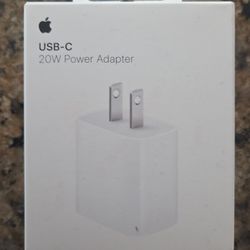 Apple USB-C 20W Power Adapter- New