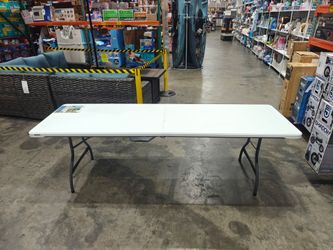 Lifetime 8 Foot Fold-in-Half Rectangle Table