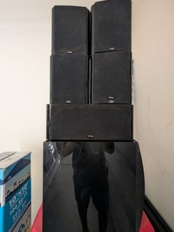 Polk Audio 5.1 surround sound speakers