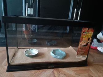 Exotic animal aquarium