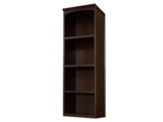 NEW! ALLEN + ROTH Hartford Wooden Closet Shelving Tower with Java Finish
