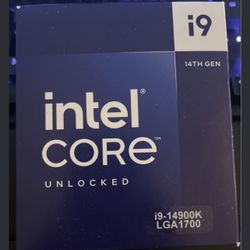 Intel I9-14900k