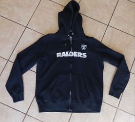 Raiders Zip UpHoodie Sz XL Women's