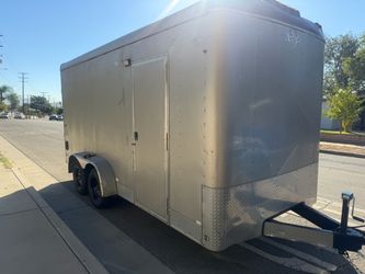16 x 7 ENCLOSED TRAILER CARGO