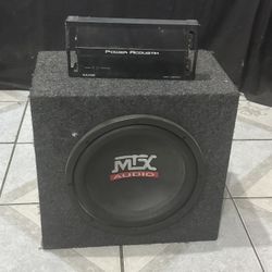 Subwoofer With Amp Combo 