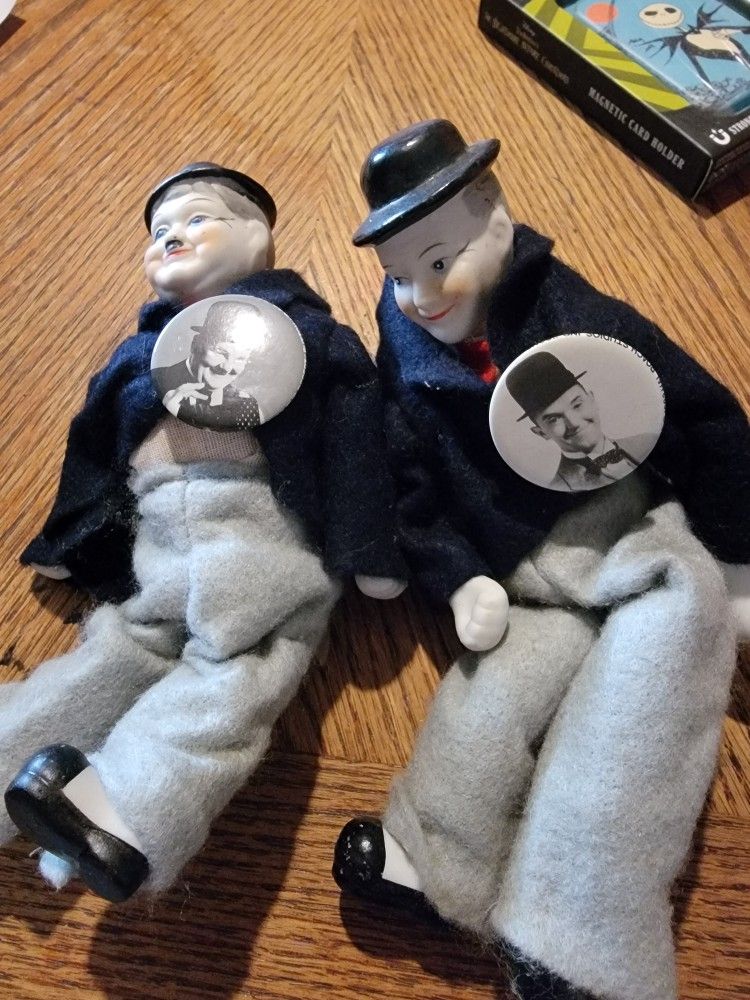 Laurel and Hardy Dolls