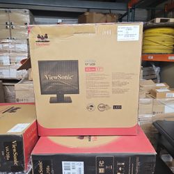 $45 Each New Monitor- ViewSonic VA708a - 17" 1024p Monitor with 100% sRGB Color Correction and 5:4