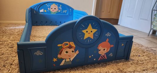 Cocomelon Toddler Bed.$50
