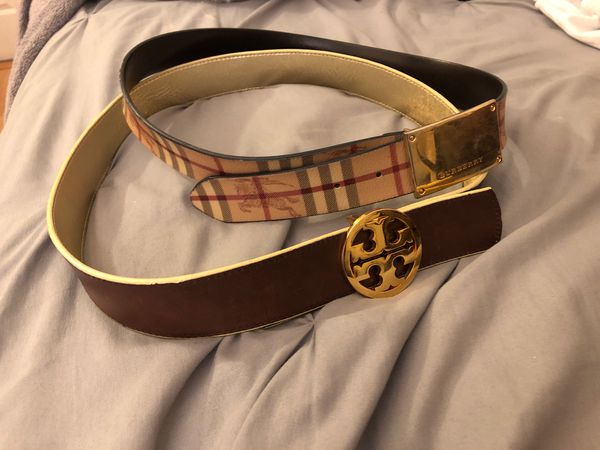 Burberry and Tory Burch belt for Sale in San Diego, CA - OfferUp