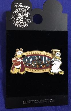 Disney Pin Surprise Release Donald Duck Fired up/Chilled out limited edition.
