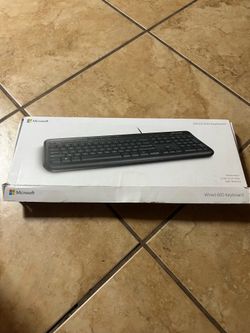 New Microsoft wired keyboard