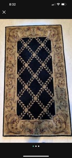PERSIAN RUG WOOL HAND WOVEN