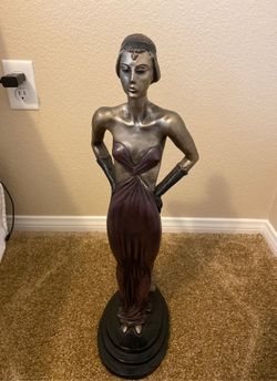 Vintage Austin Sculpture Woman Statue