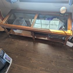 Glass Top Table 