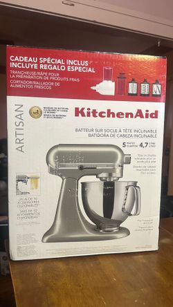 🔴 Batidora KitchenAid Artisan 5 Qt NUEVA en Caja