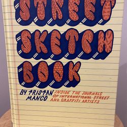 Street Sketch Book by Tristan Manco