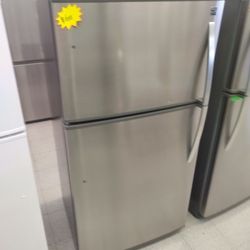 KENMORE TOP MOUNT REFRIGERATOR STAINLESS STEEL LOOK 21 CB FT ITEM