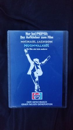 Michael Jackson Moonwalker German Promo Print