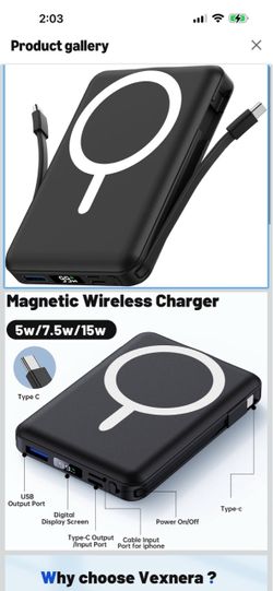 Magnetic Portable Charger
