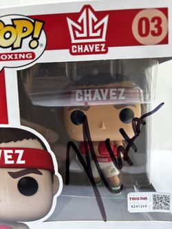 Julio Cesar Chavez Sr Funko Pop Signed COA