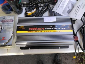 Power inverter 2000 watts d to ac