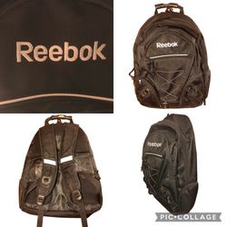 REEBOK “NEW” LARGE HEAVY DUTY  BACKPACK FOR TRAVEL, SCHOOL OR HIKING 