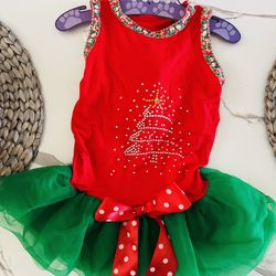 Female Dog Christmas Costume 15-20 Lbs.