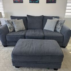Sofa With Ottoman