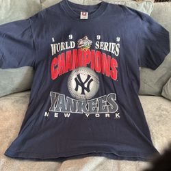 Vintage 1999 World Series Champions T-Shirt (Size X- Large)