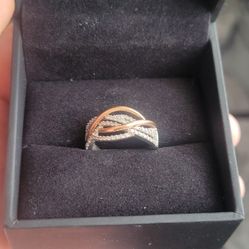 Rose Gold And Diamond Ring