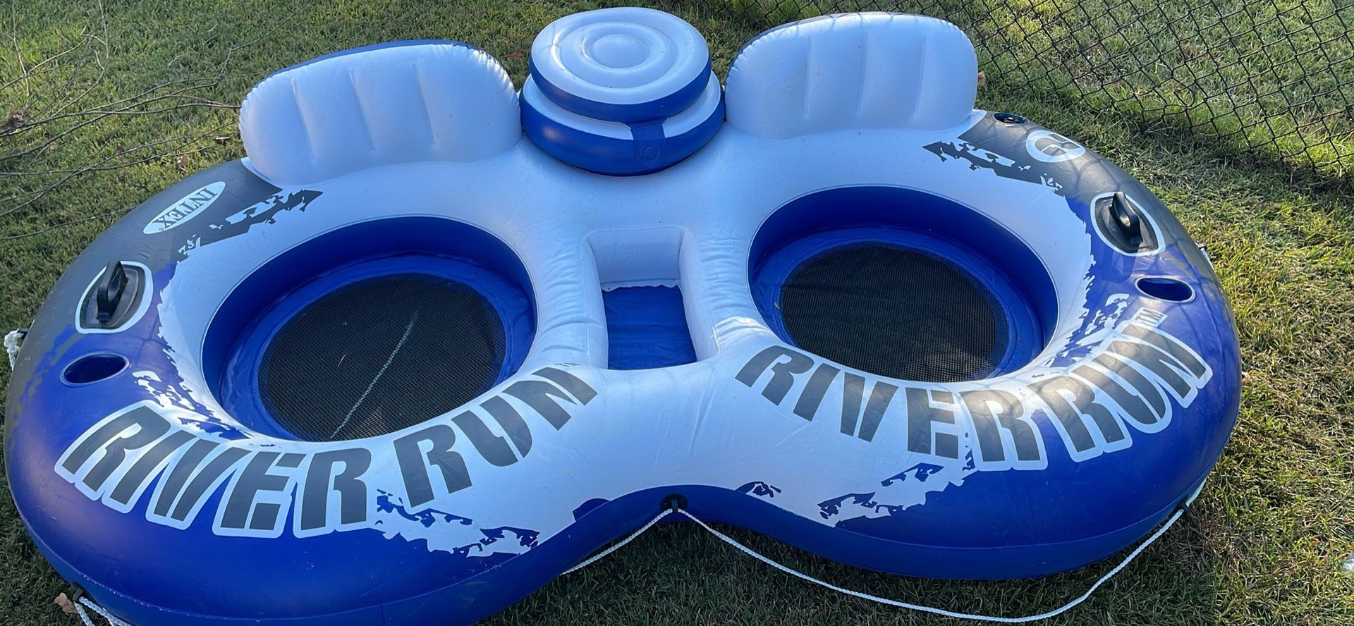 Inflatable Raft And Cooler