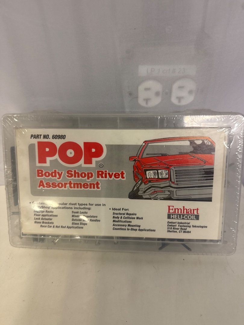 EMHART HELI-COIL 60980 POP Rivet Body Shop Kit