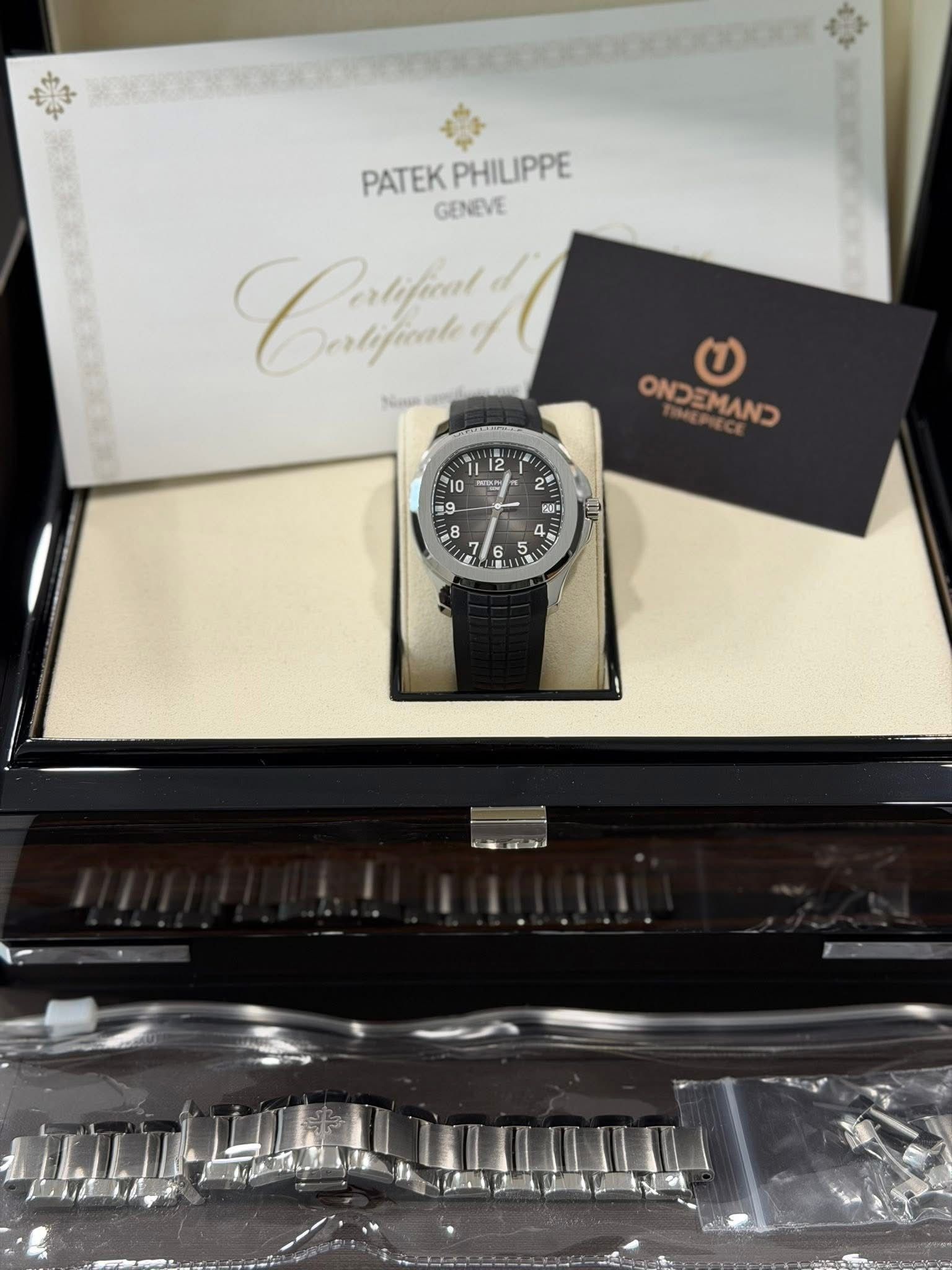 2024 Patek Philippe Aquanaut Ref. 5167A-001 Black Dial