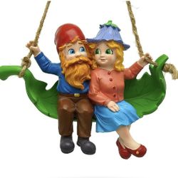 Brand New Garden Gnomes Outdoor Statues Lawn Gnome Decorationss - Beautiful Funny Handmade Gnome Garden Sculpture for Home or Yard Pefect Garden Decor