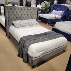 New Queen Bed Frame With Mattress 