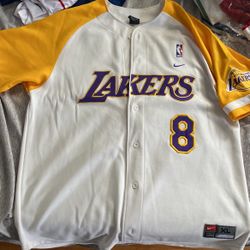 Kobe Lakers Baseball Jersey