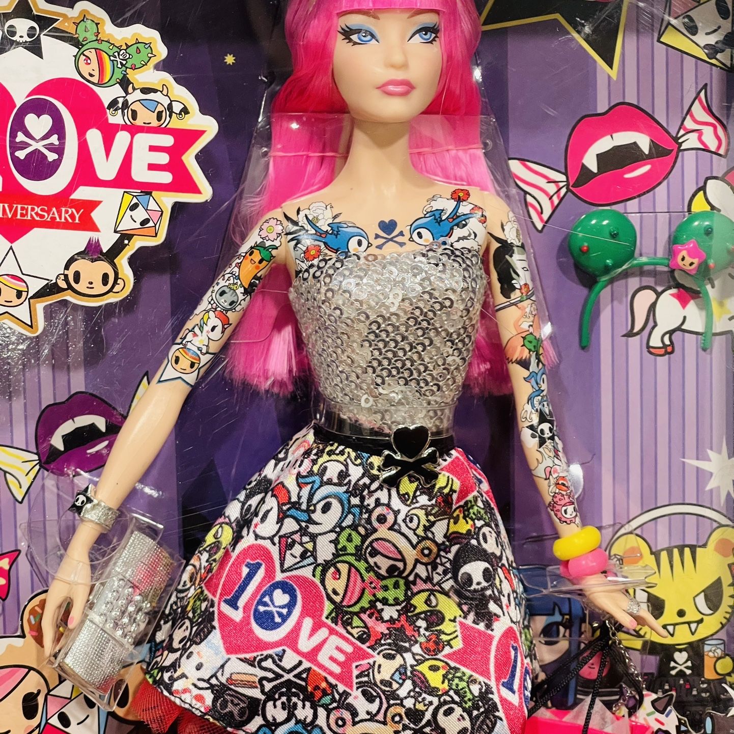 Tokidoki Barbie monkey Black Label