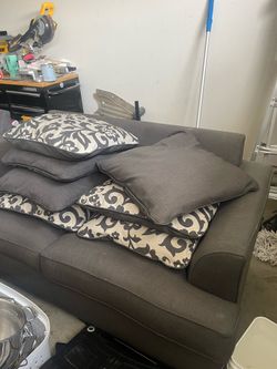 Love seat and sofa