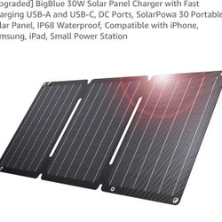 BigBlue 30W Solar Panel Charger