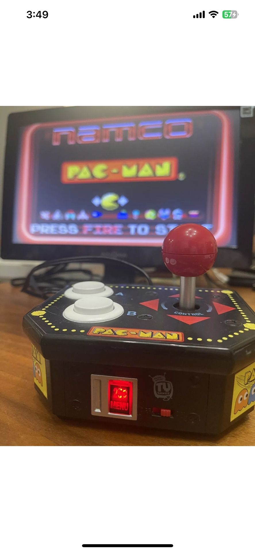  Jakks Pacific PAC-MAN Retro 12 in 1 Plug Play Arcade TV Games 2009
