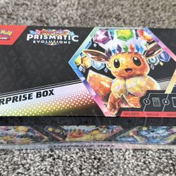 Pokémon TCG: Scarlet & Violet Prismatic Evolutions Surprise Box NEW/SEALED