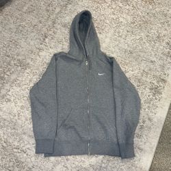 Nike zip-up (grey) L