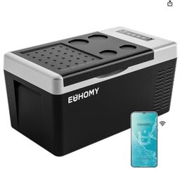 NEW EUHOMY 12 Volt Refrigerator, 19QT(18L) Compressor Electric Cooler