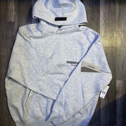 Essential Hoodie Light Oat