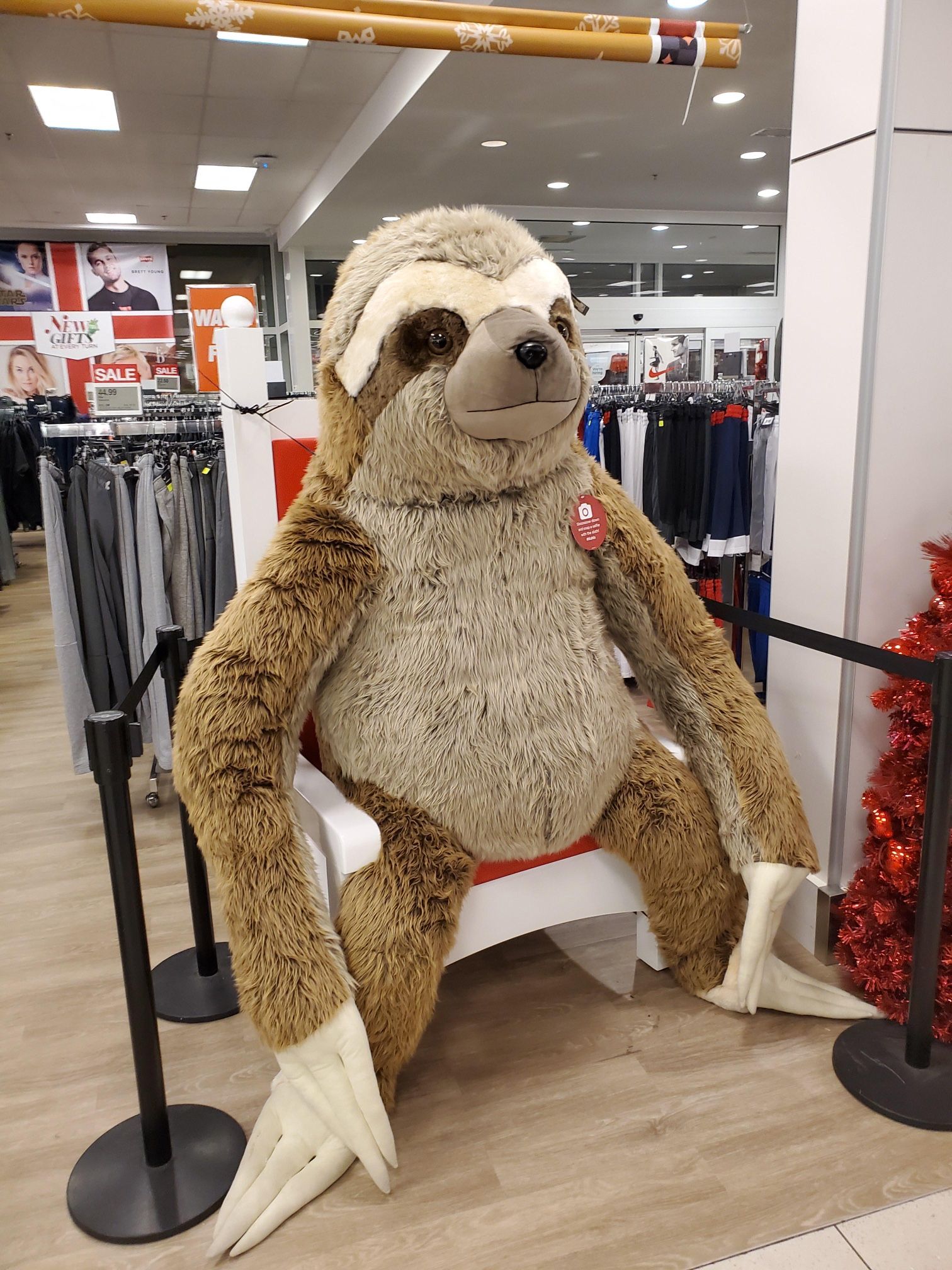 Giant Sloth Stuffed Animal