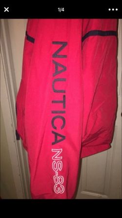 J men's vintage retro Nautica windbreaker jacket size XL