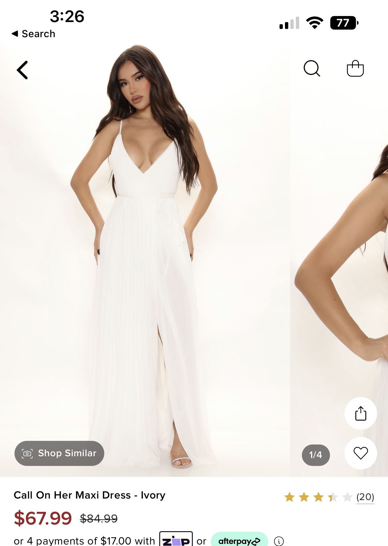 sachin and babi light blue dress Fashion Nova Melody Metallic Gown - Cognac main image 0