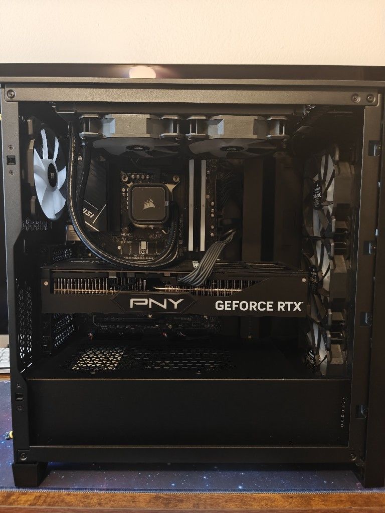 4090- CORSAIR - VENGEANCE 17500 Gaming PC - NVIDIA GeForce RTX- 4090- Intel Core i9 14900KF -64GB